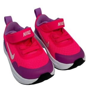 Nike Kids Toddler WearAllDay Shoes Sneakers Size 3C Hyper Pink Purple CJ3818-600